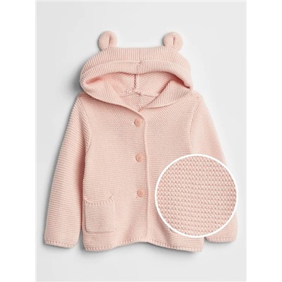 Baby Bear Garter Cardigan
