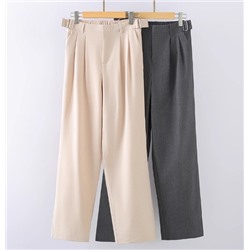 Женские повседневные однотонные прямые широкие брюки