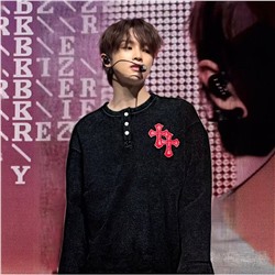 Плотный лонгслив с пуговицами  Chrom*e Heart*s    Унисекс модель