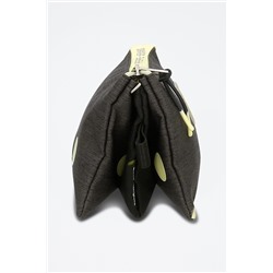 Neceser Leire Gris y amarillo