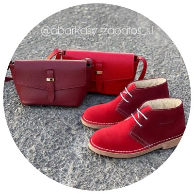 ZAPATOS · 2712 FUEGO-GRANATE+PELLE 169 — ЦВЕТ СУМКИ НА ВЫБОР