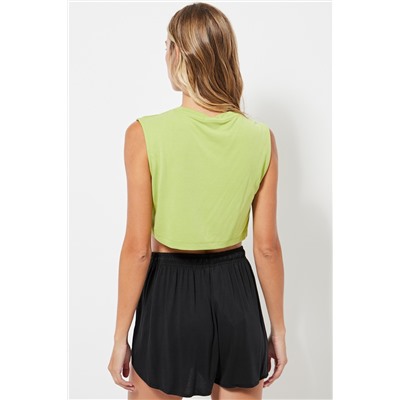 Top crop - Verde claro
