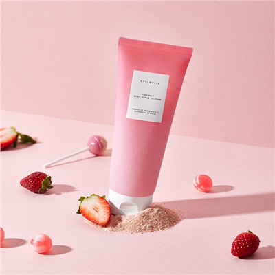 Pink Salt Body Scrub To Foam Соляной скраб-пенка для тела