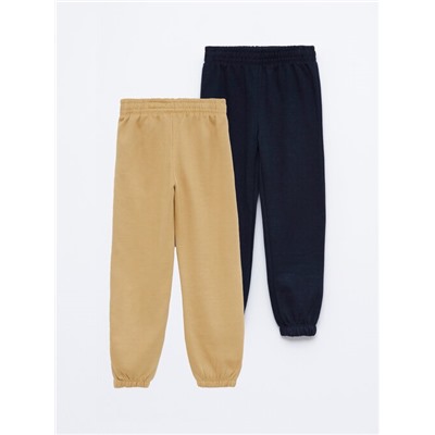 PACK OF 2 BASIC PLUSH TROUSERS