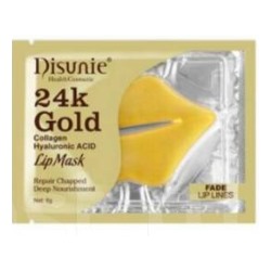 [DISUNIE] Патчи гидрогелевые для губ БИОЗОЛОТО И КОЛЛАГЕН 24K Gold&Collagen Acid Lip Mask, 6 г