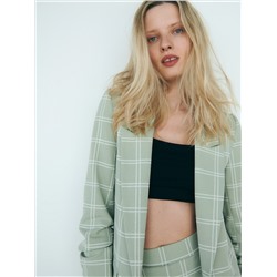 Jacke, Kariert