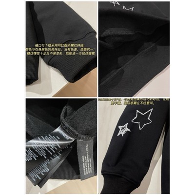 Теплая толстовка / свитшот с необычным принтом, модель унисекс   COAC*H ОРИГИНАЛ!