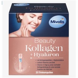 Beauty Kollagen + Hyaluron, Trinkampullen, 20 St., 500 ml