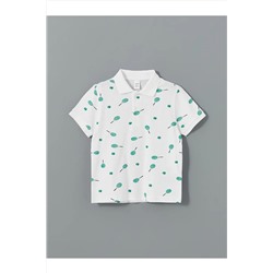 LC Waikiki, LCW Erkek Bebek Polo Yaka Penye Tişört