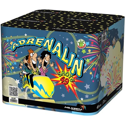 Фейерверк М1081 Адреналин / Adrenalin (1" х 49)