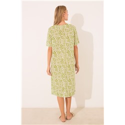 Camisón floral algodón estampado