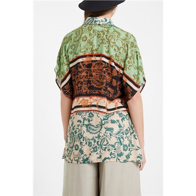 Camisa boho floral