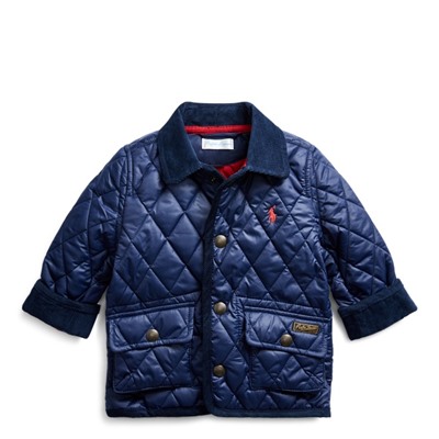 Baby Boy The Iconic Quilted Car Coat