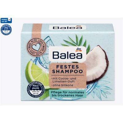 Festes Shampoo Cocos-Limette, 60 g
