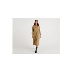 United Colors of Benetton Uzun Viskoz Elbise 122A4IZMDV03F-30N