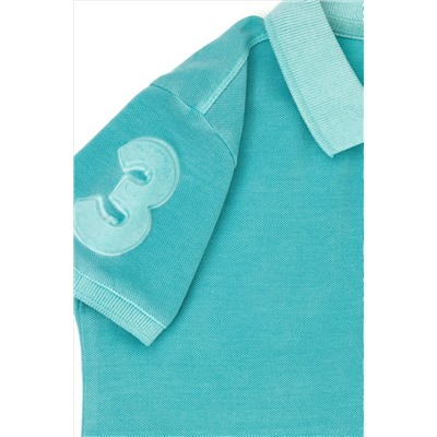 Erkek Çocuk Mint Yeşili Polo Yaka Tişört