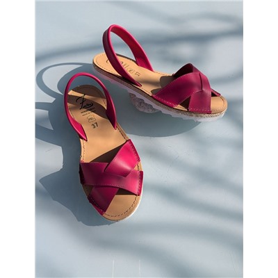 Босоножки от испанского производителья Ab.Zapatos Cruz-Yute FUXIA АКЦИЯ