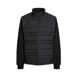 Anorak bimateria Negro