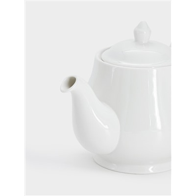 Чайник заварочный, 1 л, фарфор P, белый, White Basics