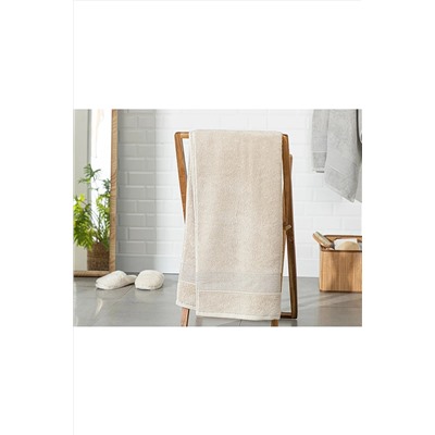 English Home Deluxe Pamuklu Low Twist Banyo Havlusu 70x140 Cm Bej 10033981