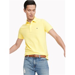 TOMMY HILFIGER SLIM FIT ESSENTIAL SOLID STRETCH POLO