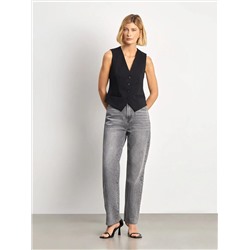 Джинсы Mom Fit 369, D369/gabbro