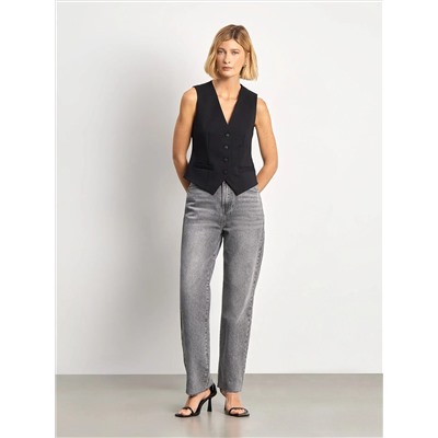 Джинсы Mom Fit 369, D369/gabbro