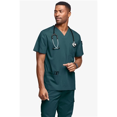 UA Butter-Soft STRETCH Men's 6-Pocket V-Neck Scrub Top