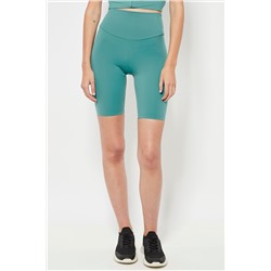 Leggings ciclista cintura alta - Turquesa