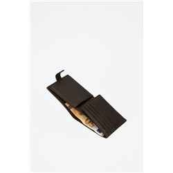 Cartera de piel Striking Marrón