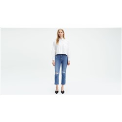 724 High Rise Straight Crop Women's Jeans