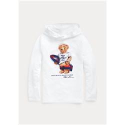 Boys 8-20 Surfer Bear Hooded Rash Guard