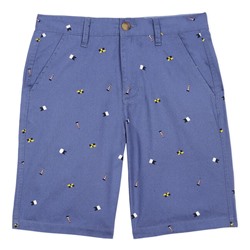 BOYS' GLEN WOVEN SHORT IN SIGNAL FLAG PRINT (8-20)