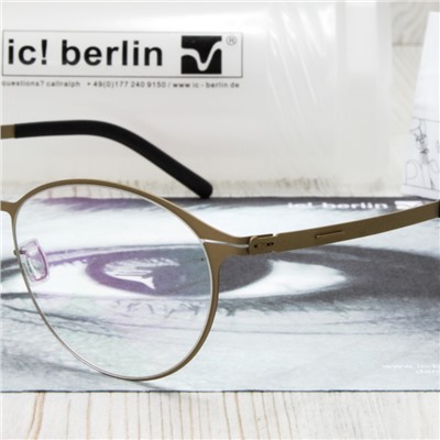 IB00049 - Оправа ic!Berlin Mistral Arcus gold + футляр