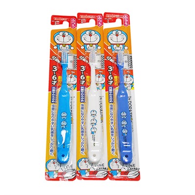EBISU Зубная детская щетка 3-6 лет Doraemon 1шт  0
