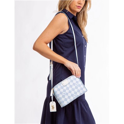 27A152-AA00A  DIAMOND SIGNATURE CROSSBODY BAG