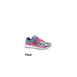 Fila Women's Memory Retribution Highrise/Pink Glo/Royal Blue Athletic Shoe
