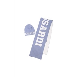 Gorro y bufanda Dechaa Azul