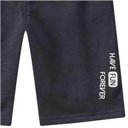 Jungen Joggingshorts mit Flammgarn