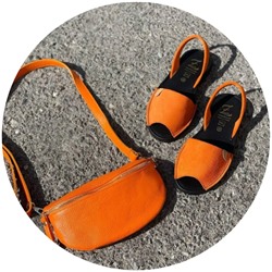 Ab.Zapatos • 3106-8 • naranja+Pelle Cinturon (250) АКЦИЯ &##x1f4a5;