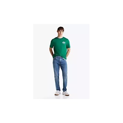 Embroidered Flag Crest T-Shirt