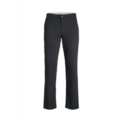 Pantalón recto Negro