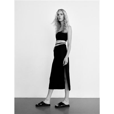 Rock mit hohem Tencel™ Lyocell-Anteil
