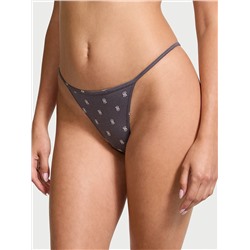 Stretch Cotton V-String Panty