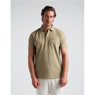 Polo, Men, Dark Green