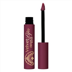 Матовая помада Velvet Lips Deliplus 04 вишня