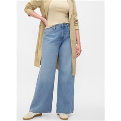 High Rise Wide-Leg Jeans