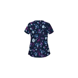 UA Song Bird Navy Scrub Top