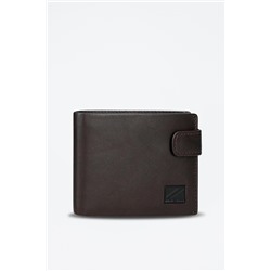 Cartera de piel Chief Marrón oscuro