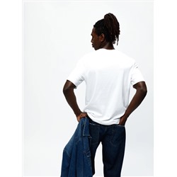 EMBROIDERED TERRY T-SHIRT